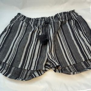 Salt Life grey striped shirt size large